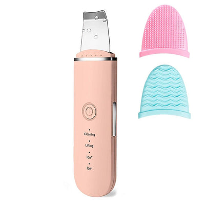 Beauty Ultrasonic Skin Scrubber USB Plug Facial Blackhead Remover Face Massager Skincare Tools Products Face Cleansing Acne - ItemBear.com