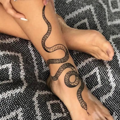 Black Snakes Body Tattoo - ItemBear.com