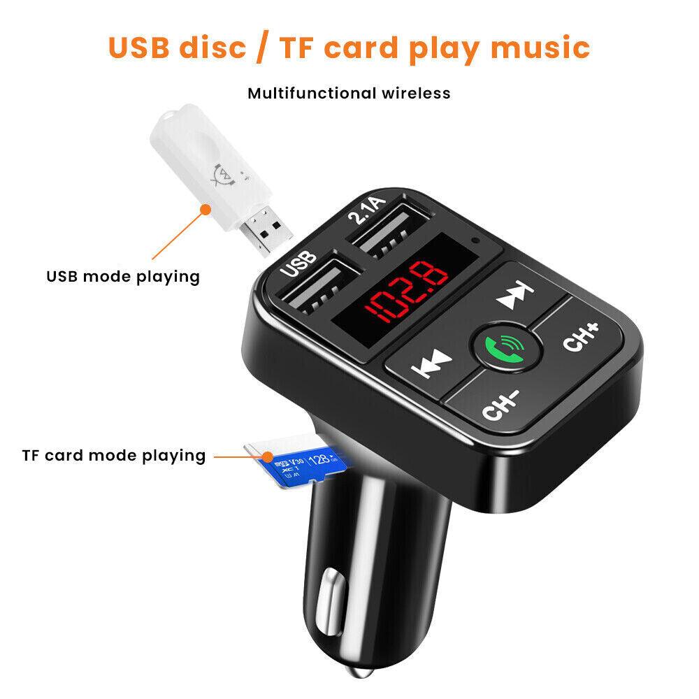 Bluetooth 5.0 Car Wireless Transmitter - ItemBear.com