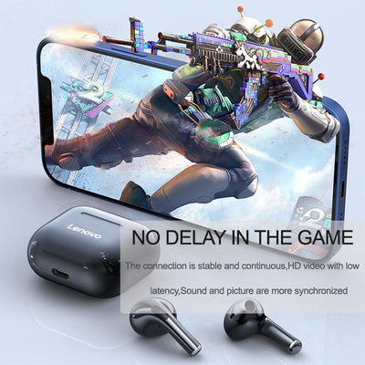 Bluetooth 5.0 Lenovo LP40 TWS Earphone - ItemBear.com