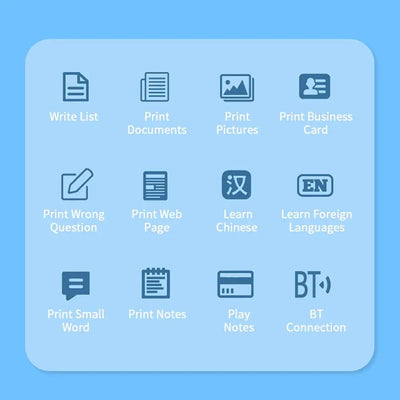 Bluetooth - Compatible Mini Thermal Printer - ItemBear.com