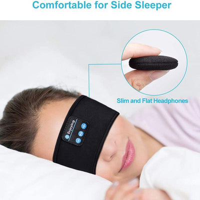 Bluetooth Headphones Soft Elastic Eye Mask - ItemBear.com