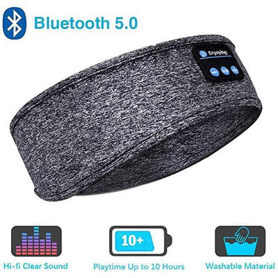 Bluetooth Headphones Soft Elastic Eye Mask - ItemBear.com