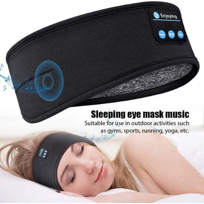 Bluetooth Headphones Soft Elastic Eye Mask - ItemBear.com