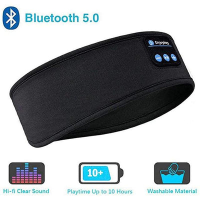 Bluetooth Headphones Soft Elastic Eye Mask - ItemBear.com