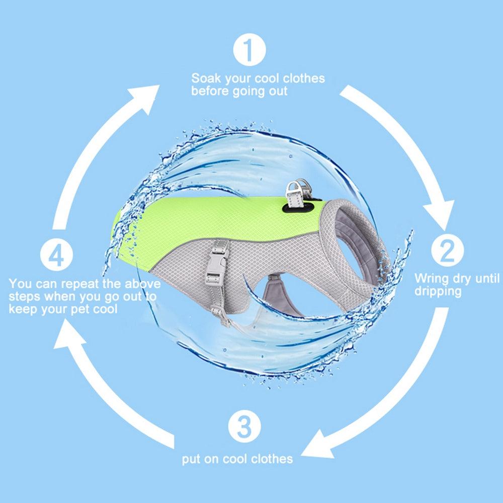Breathable Summer Dog Cooling Vest - ItemBear.com