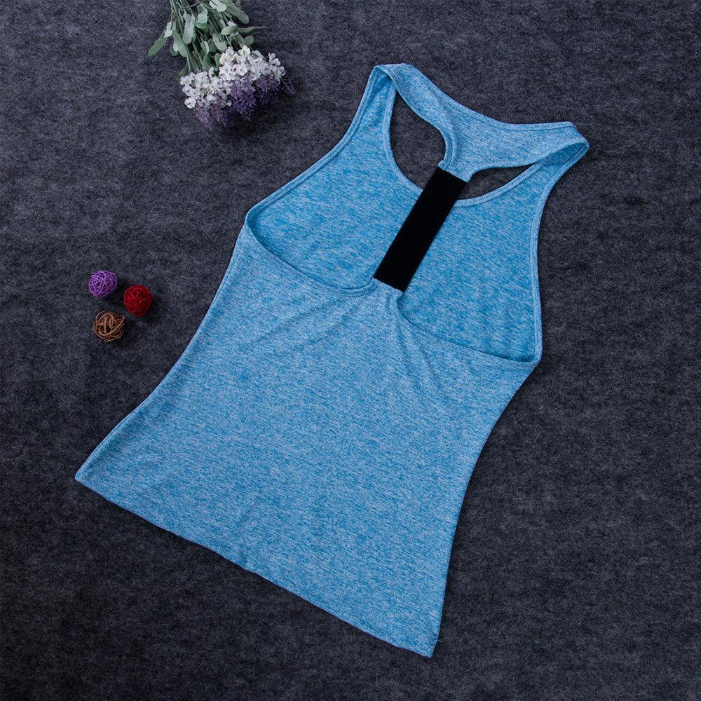 Casual Sleeveless Women Yoga Shirts - ItemBear.com