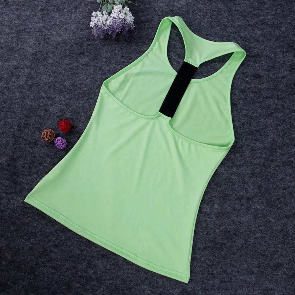 Casual Sleeveless Women Yoga Shirts - ItemBear.com