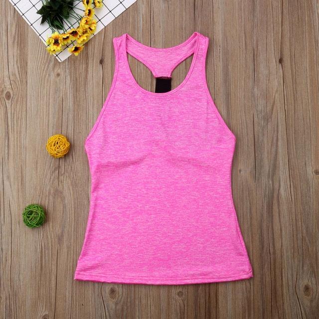 Casual Sleeveless Women Yoga Shirts - ItemBear.com