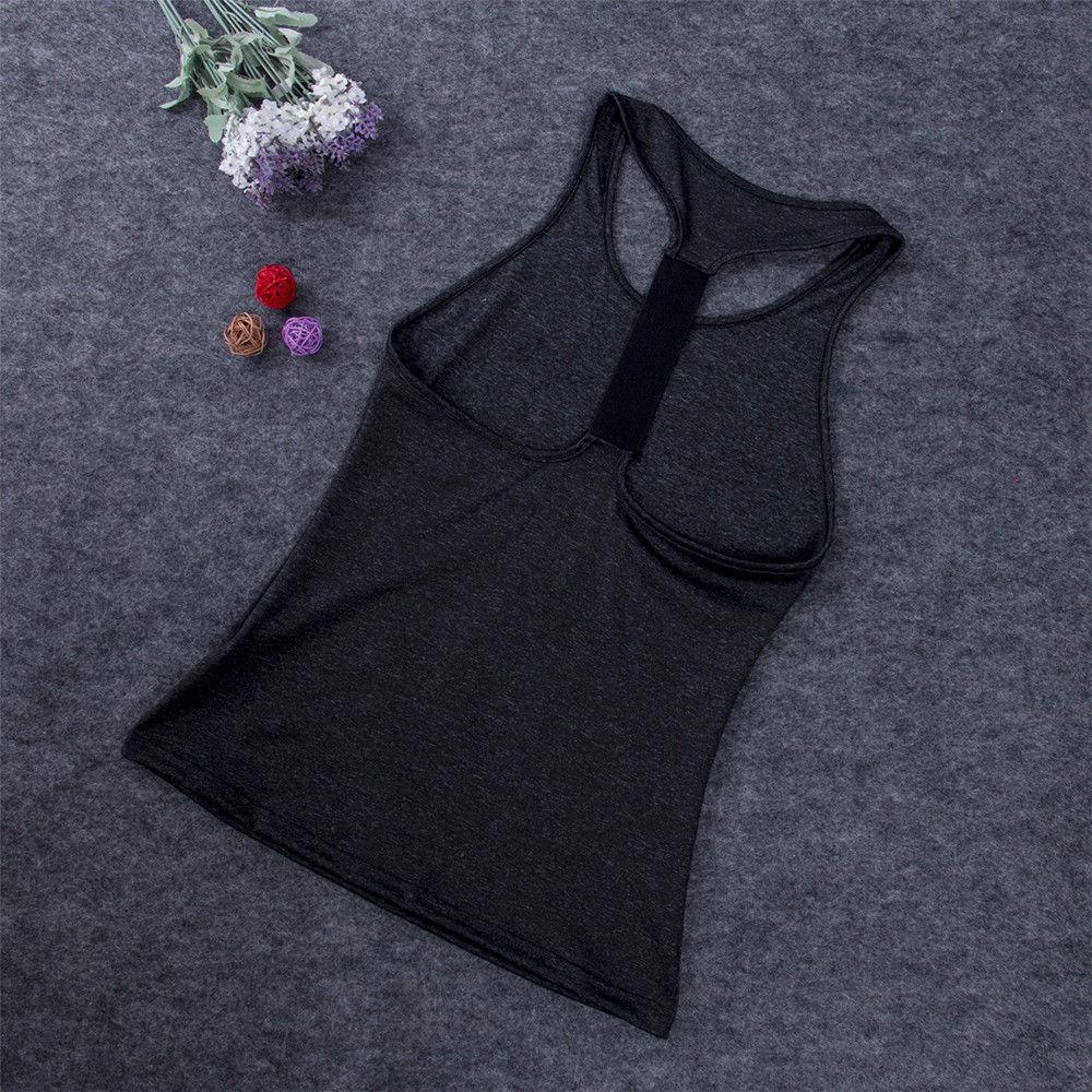 Casual Sleeveless Women Yoga Shirts - ItemBear.com