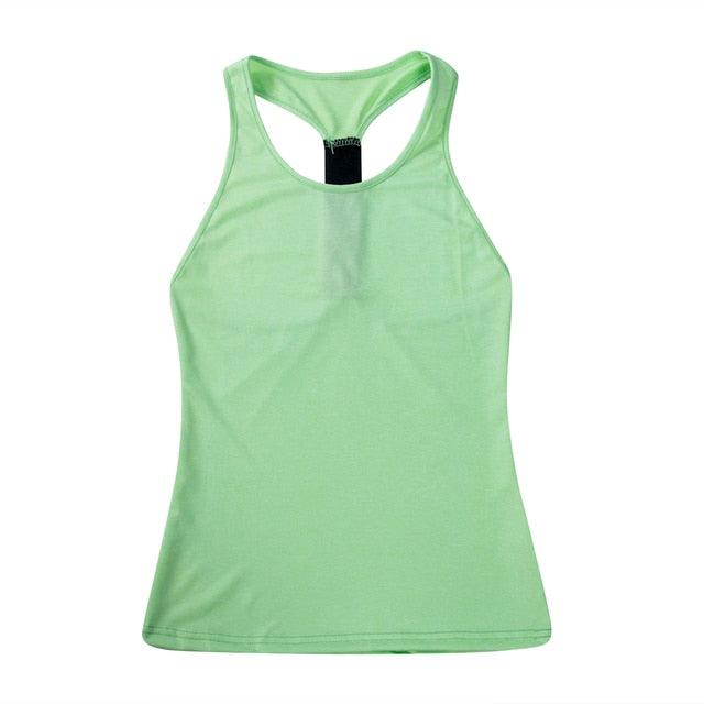 Casual Sleeveless Women Yoga Shirts - ItemBear.com