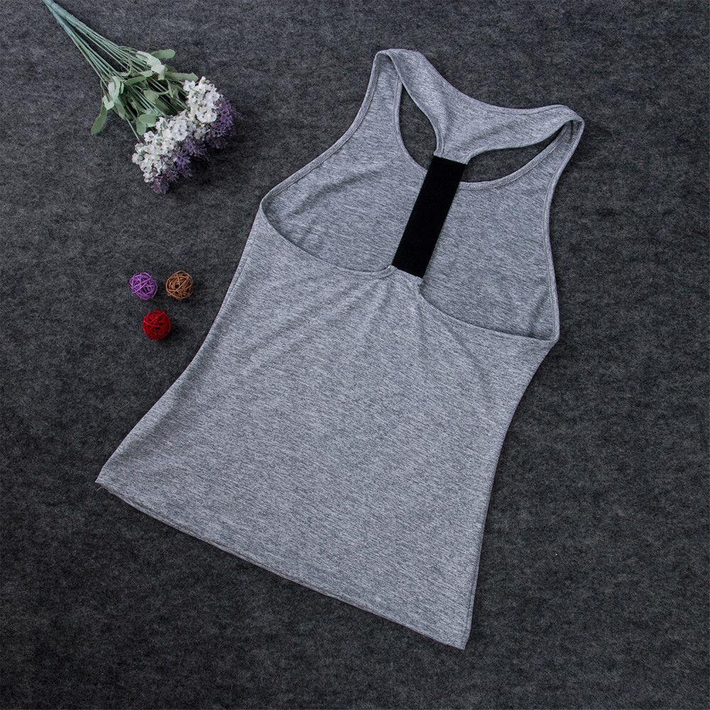 Casual Sleeveless Women Yoga Shirts - ItemBear.com