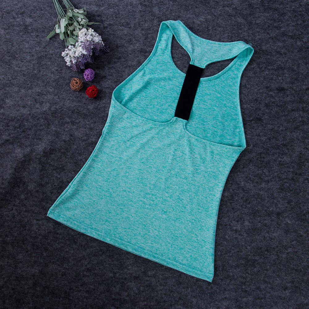 Casual Sleeveless Women Yoga Shirts - ItemBear.com
