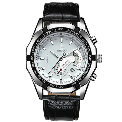Casual Sport Watches Chronograph Wristwatch Automatic business Movement Imported Mechanical Waterproof Luminous product - ItemBear.com