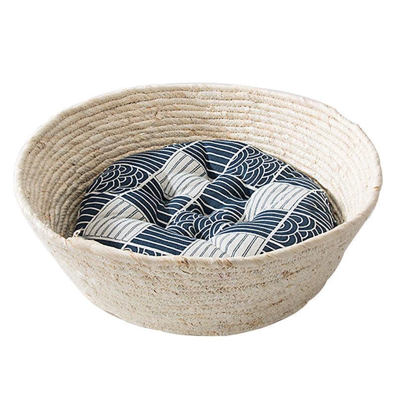 Cat Straw Bed - ItemBear.com
