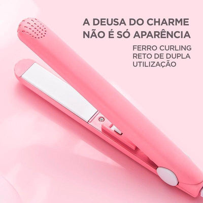 Ceramic Mini Hair Straightener - ItemBear.com