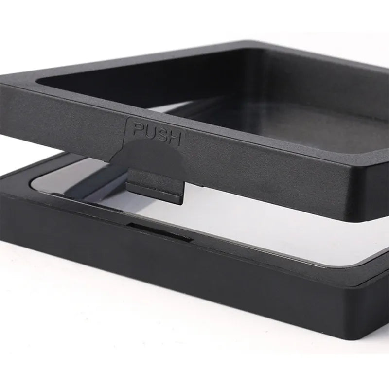 Challenge Coin Display Stand 3D Floating Transparent Phone Case Jewelry Specimen Military Medal Stand Frame - ItemBear.com