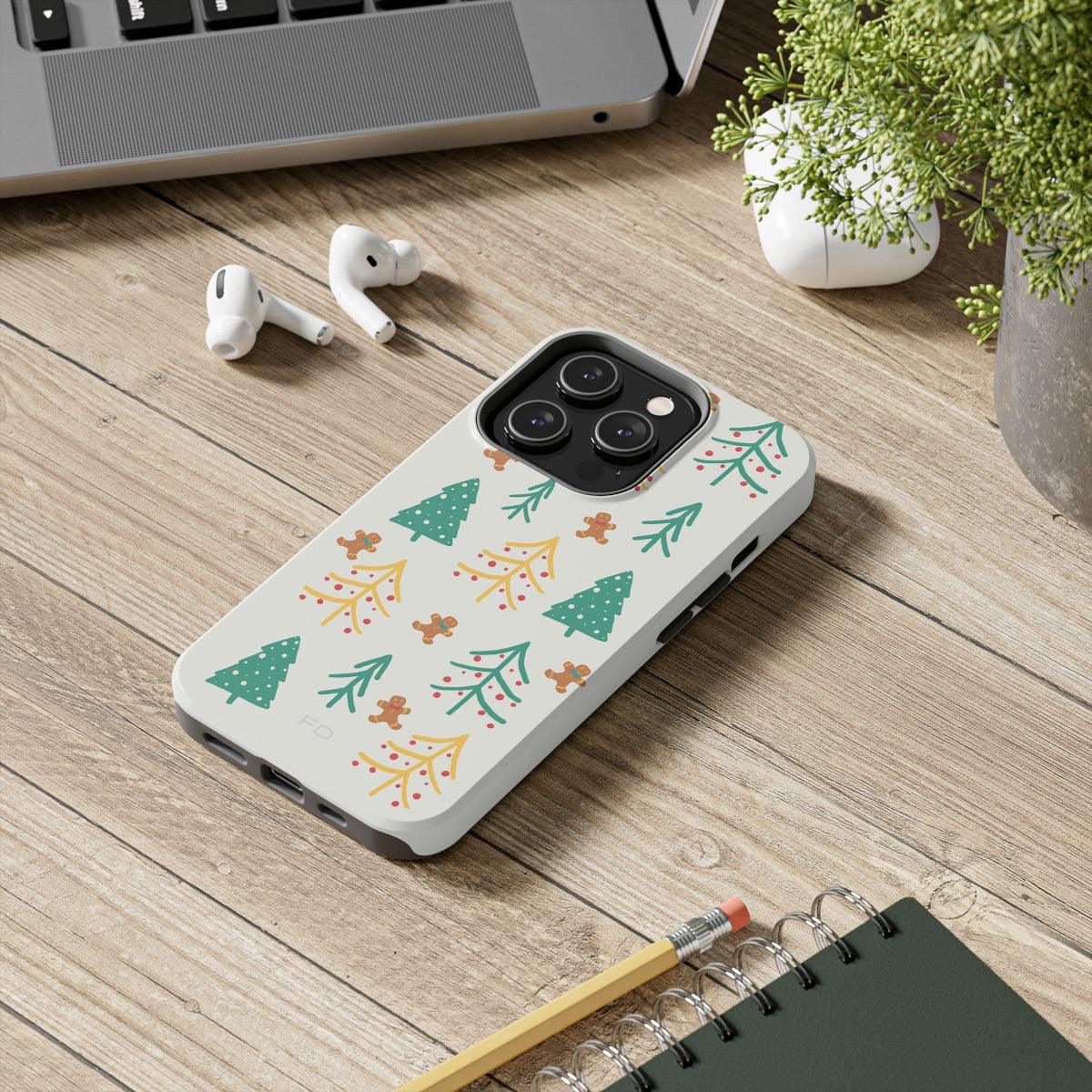 Christmas Tree's Tough Case for iPhone with Wireless Charging - ItemBear.com