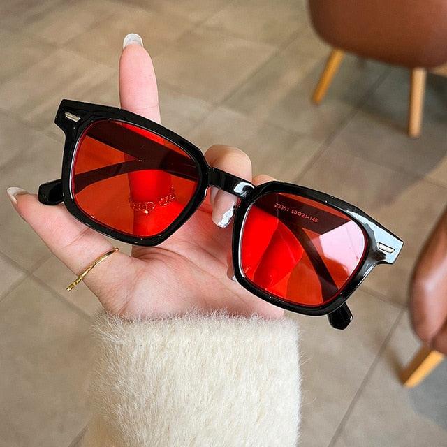 Clear Lens Square UV400 Sunglasses - ItemBear.com