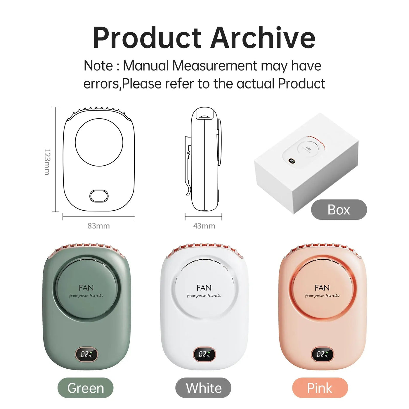 CoolBreeze Neck Fan - ItemBear.com