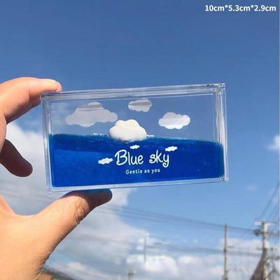 Creative Cruise Ship Fluid Drift Bottle Desktop Decoration - ItemBear.com