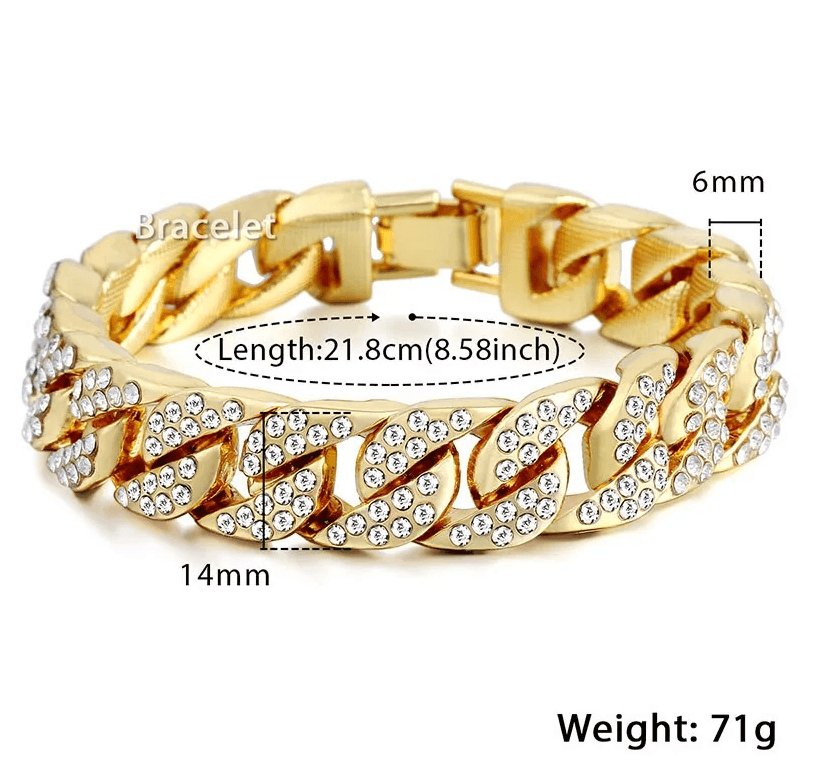 Cuban Chain Bracelet - ItemBear.com