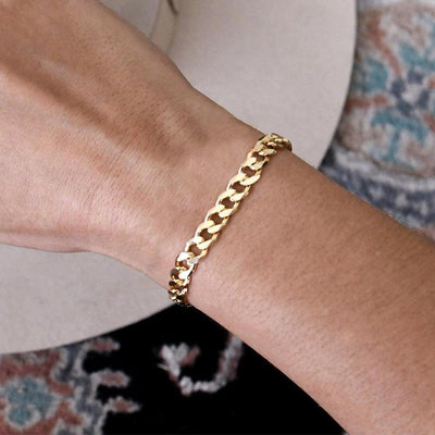 Curb Chain Stainless Steel Bracelet - ItemBear.com
