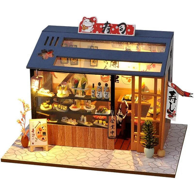 CUTEBEE Doll House Miniature DIY Dollhouse With Furnitures Wooden House Casa Diorama Toys For Children Birthday Gift Z007 - ItemBear.com