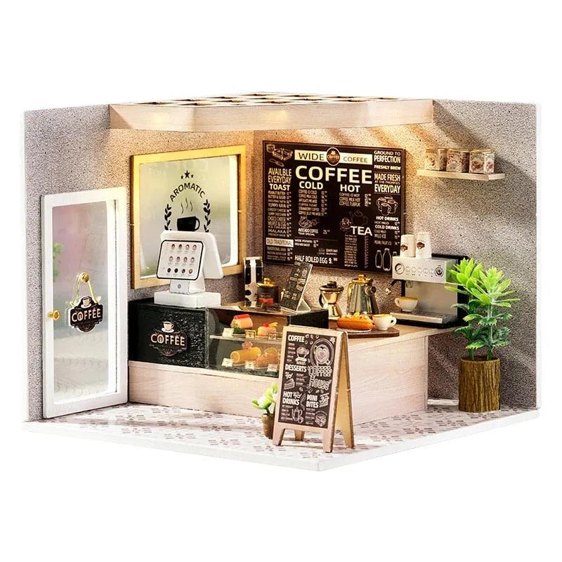 CUTEBEE Doll House Miniature DIY Dollhouse With Furnitures Wooden House Casa Diorama Toys For Children Birthday Gift Z007 - ItemBear.com