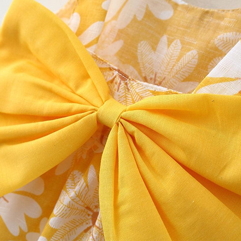 Daisy Darlin' Dress with Bow + Hat Set - ItemBear.com