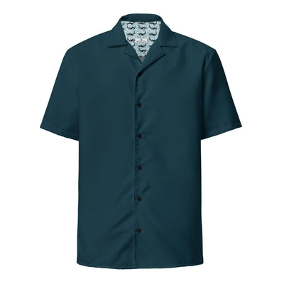Dark Seas Blue button shirt - ItemBear.com