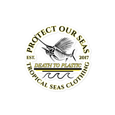 Death to Plastic stickers - ItemBear.com