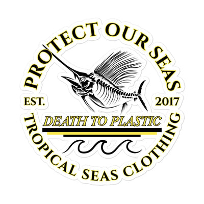 Death to Plastic stickers - ItemBear.com