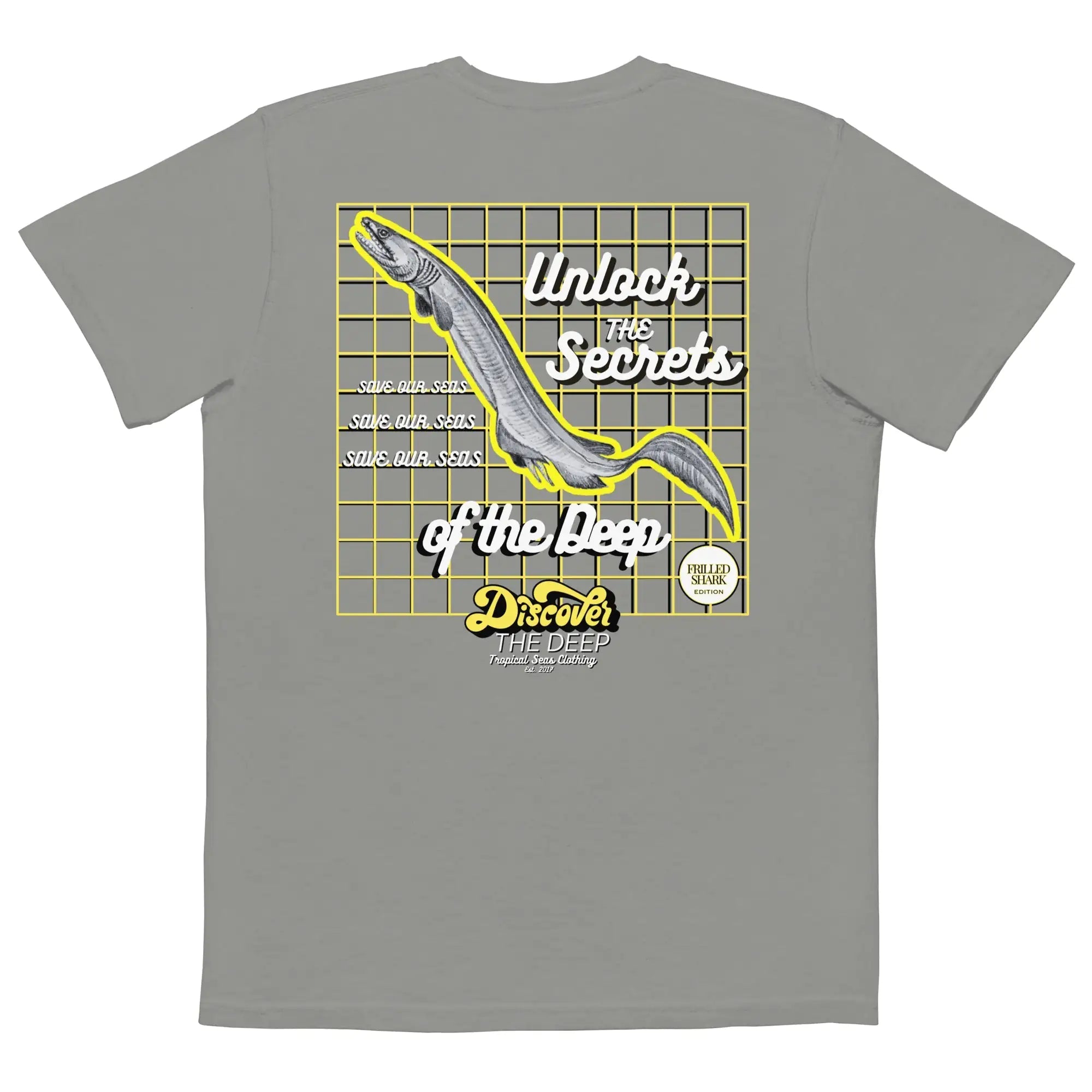 Discover the Deep Frilled Shark Edition Pocket T - shirt - ItemBear.com