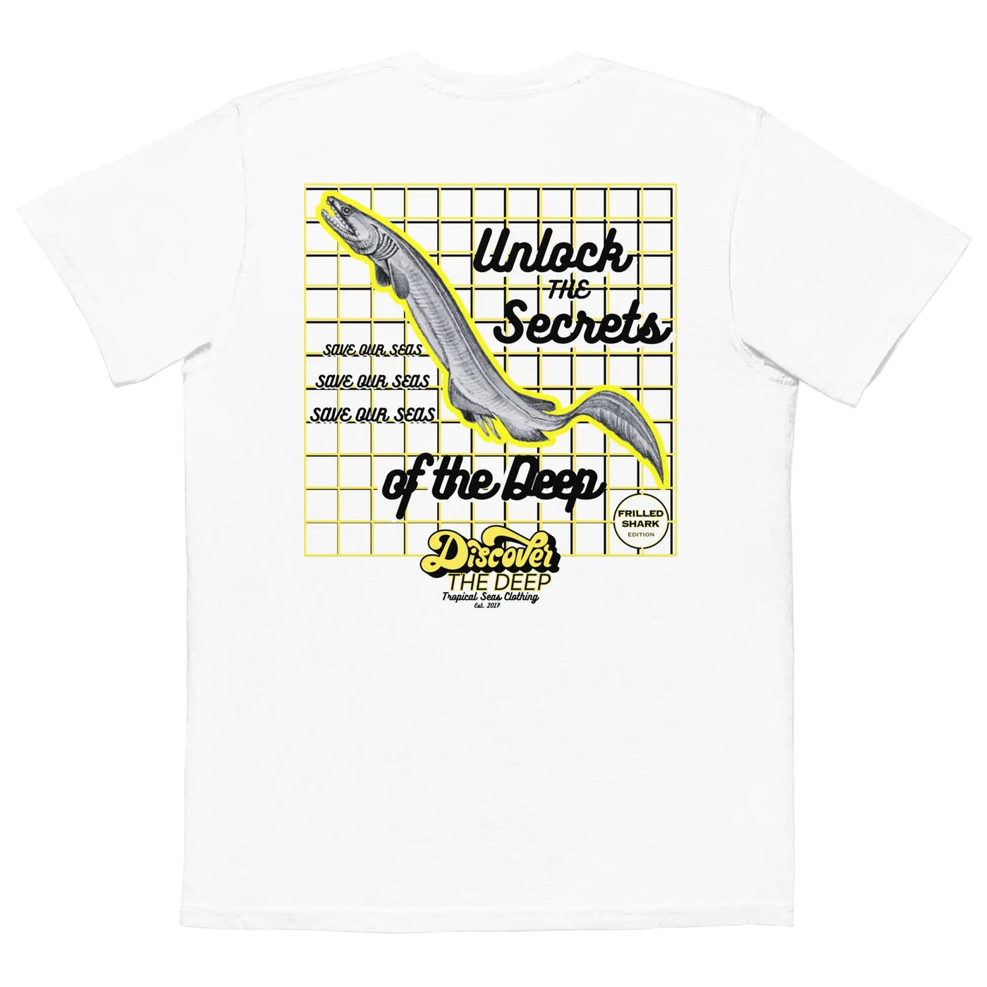 Discover the Deep Frilled Shark Edition Pocket T - shirt - ItemBear.com