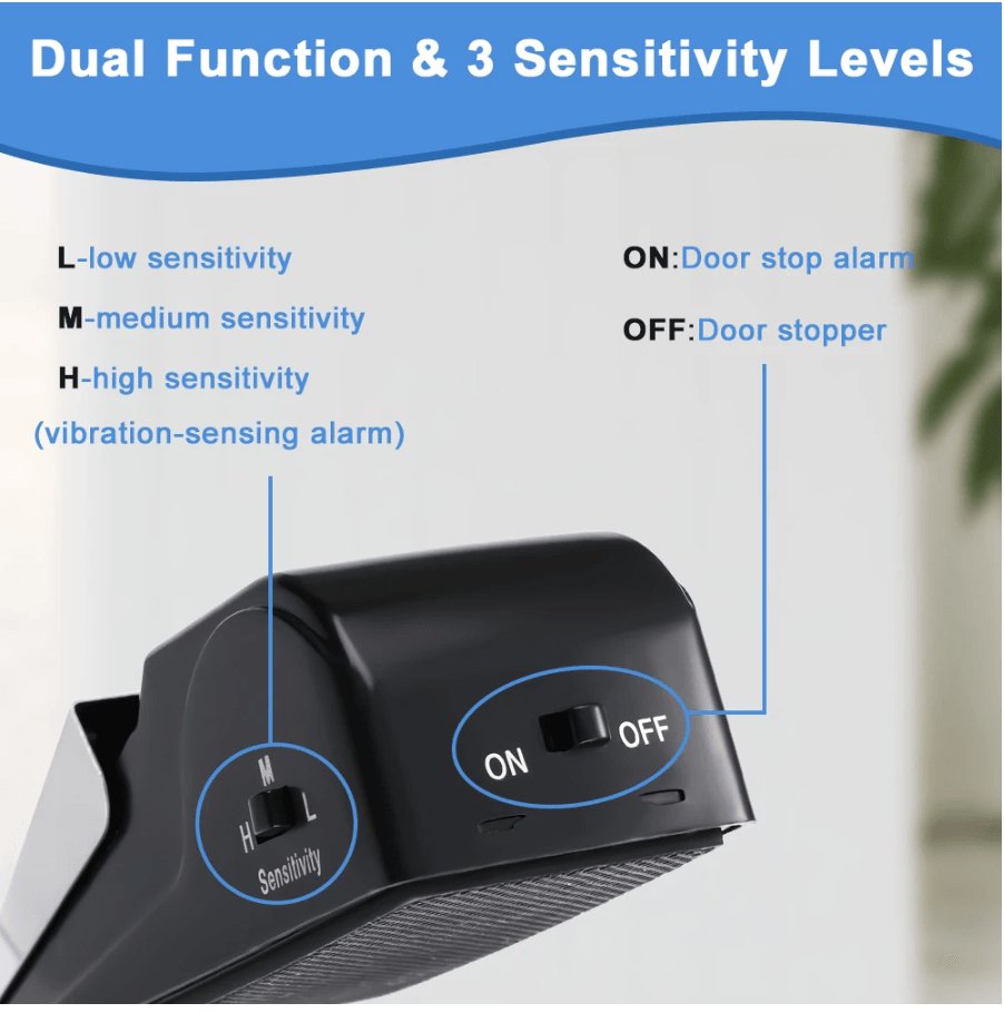 Door Stop Alarm - Portable Traveling Security - ItemBear.com