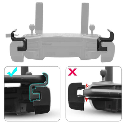 Easy Mount Clip Clamp Phone Holder Connector for DJI Mavic Mini Mini SE Mavic 2 Pro Zoom Spark Air Platinum Controller Accessory - ItemBear.com