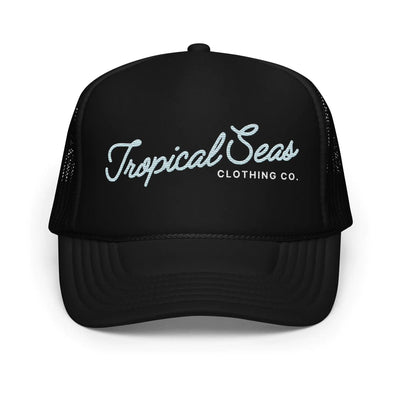 Fancy Tropical Seas Foam Trucker Hat - ItemBear.com