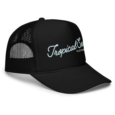 Fancy Tropical Seas Foam Trucker Hat - ItemBear.com