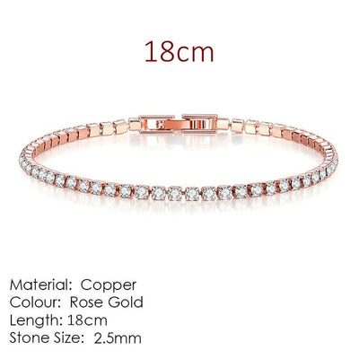 Fashion Multicolor Tennis Bracelet for Women - ItemBear.com