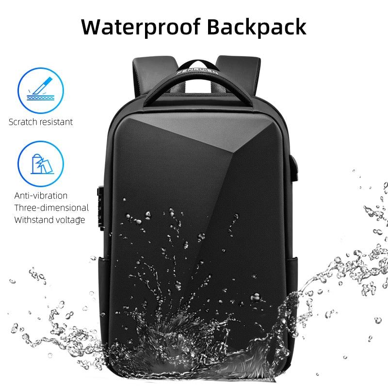 Fenruien Brand Laptop Backpack Anti-theft Waterproof School Backpacks USB Charging Men Business Travel Bag Backpack New Design - ItemBear.com