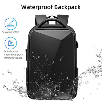 Fenruien Brand Laptop Backpack Anti-theft Waterproof School Backpacks USB Charging Men Business Travel Bag Backpack New Design - ItemBear.com