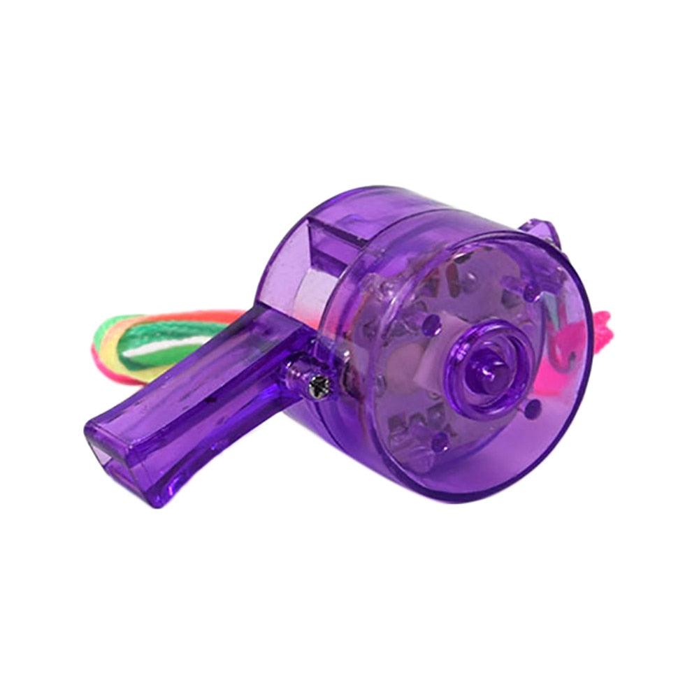 Flashing Whistle Colorful Lanyard Led Light Up Fun - ItemBear.com