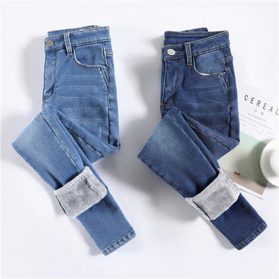 Fleece Lined Jeans - ItemBear.com