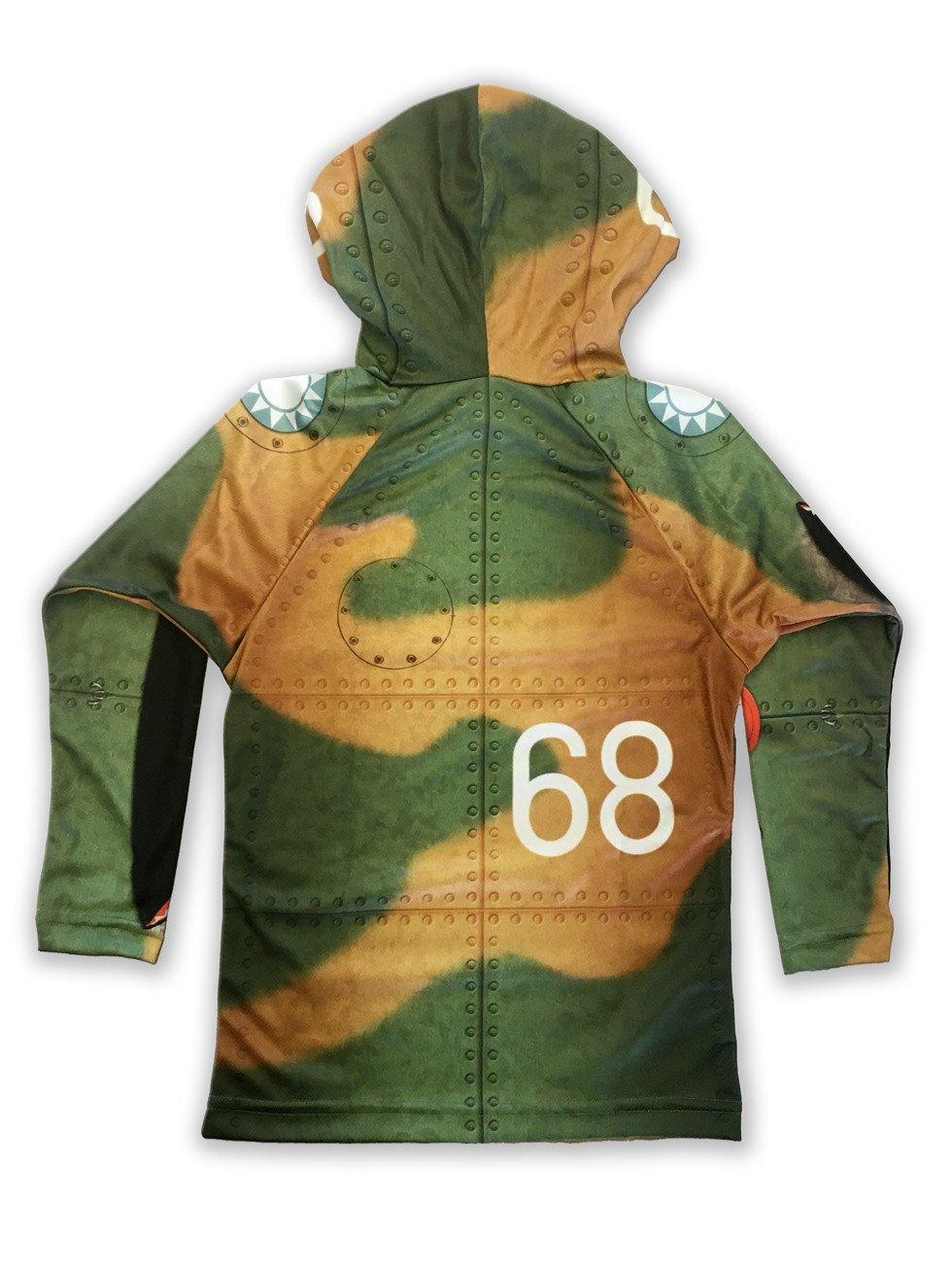 FLYING TIGER Hoodie Sport Shirt by MOUTHMAN® for Adults - ItemBear.com