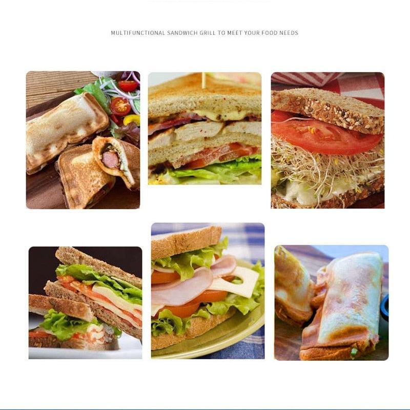 Foldable Non-Stick Sandwich Pan - ItemBear.com