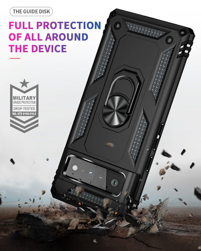 for Google Pixel 7 6 5 Pro Case, with Finger Ring Holder Kickstand, - Premium Other from AliExpress Winners - Just $21.39! Shop now at ItemBear.com