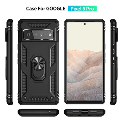 for Google Pixel 7 6 5 Pro Case, with Finger Ring Holder Kickstand, - Premium Other from AliExpress Winners - Just $21.39! Shop now at ItemBear.com