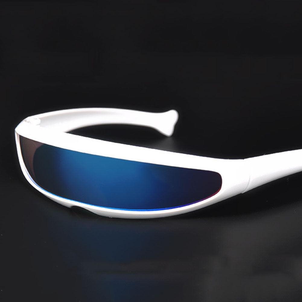 Futuristic Narrow Cyclops Sunglasses - ItemBear.com