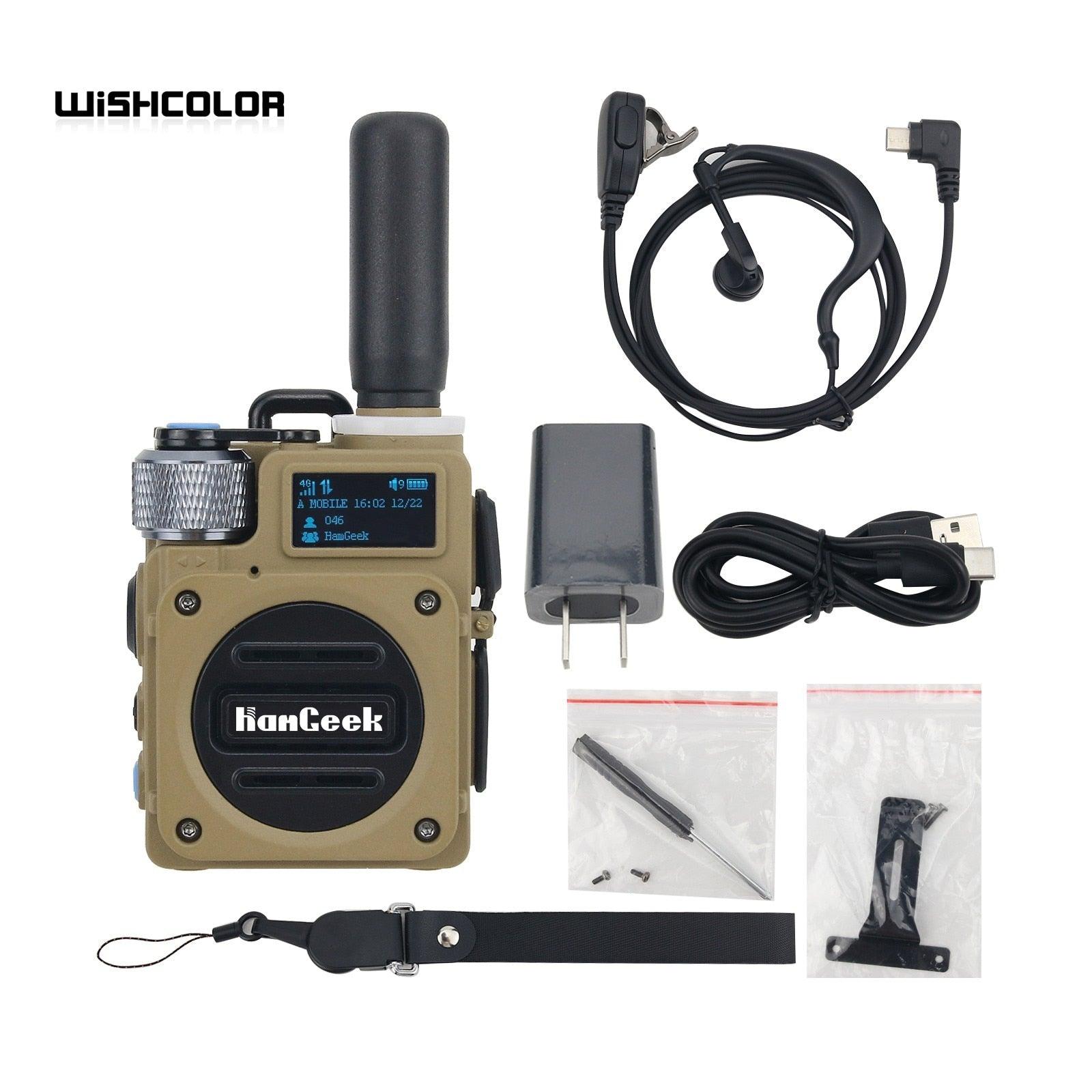 G6 Walkie Talkie UHF Handheld Transceiver 5000KM 10W Wearable Two Way - ItemBear.com